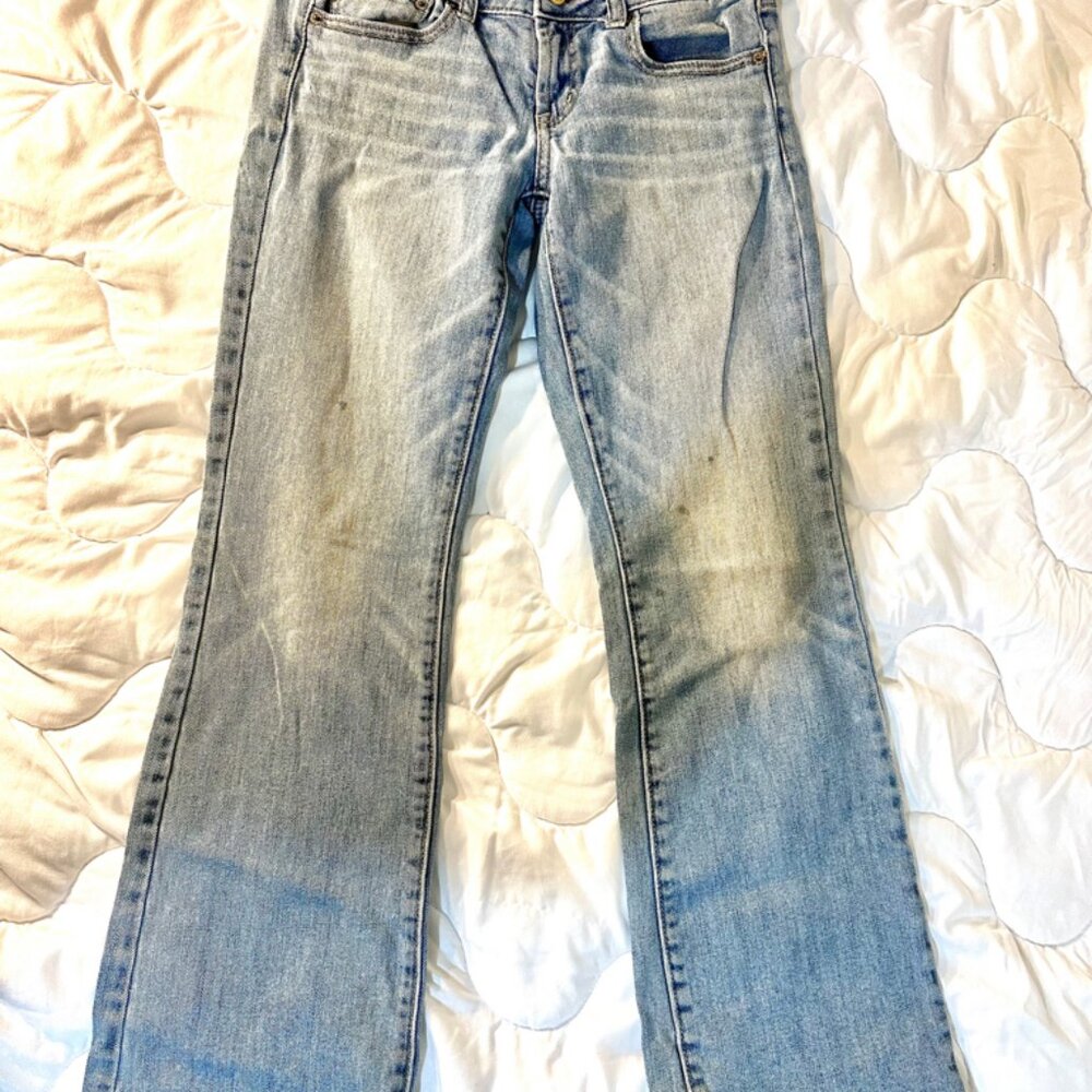 American Eagle Jeans Size 2 Inseam 29 inches Boot cut Favorite Boyfriend